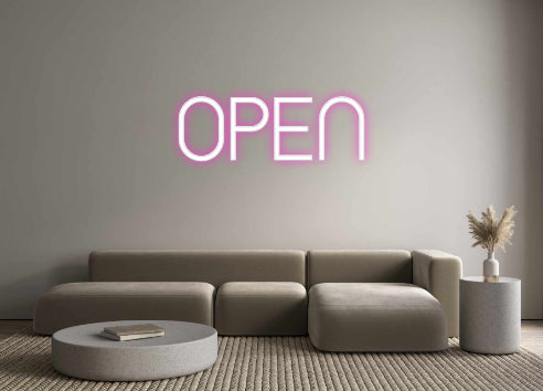 Custom Neon: OPEN