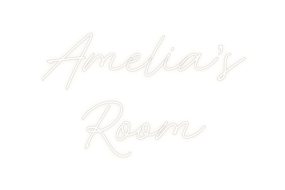 Custom Neon: Amelia’s
Room