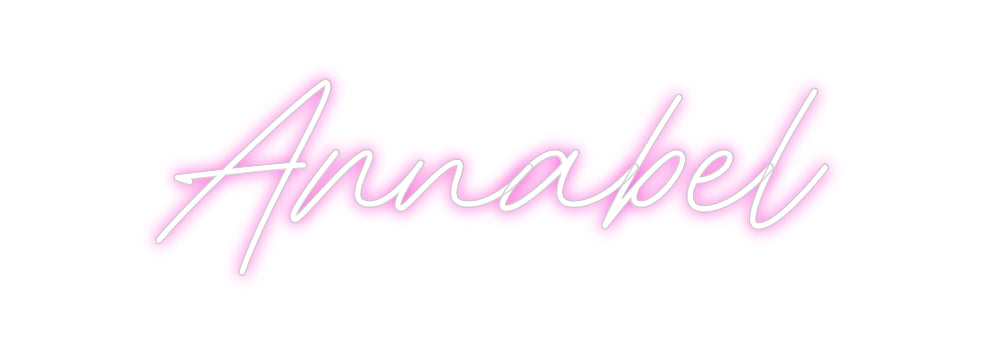 Custom Neon: Annabel