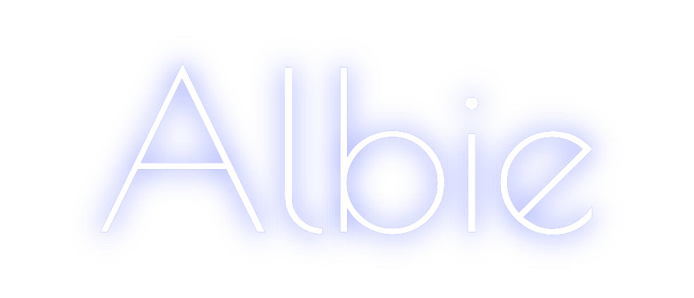 Custom Neon: Albie