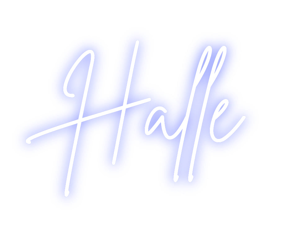 Custom Neon: Halle