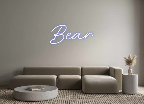 Custom Neon: Bear