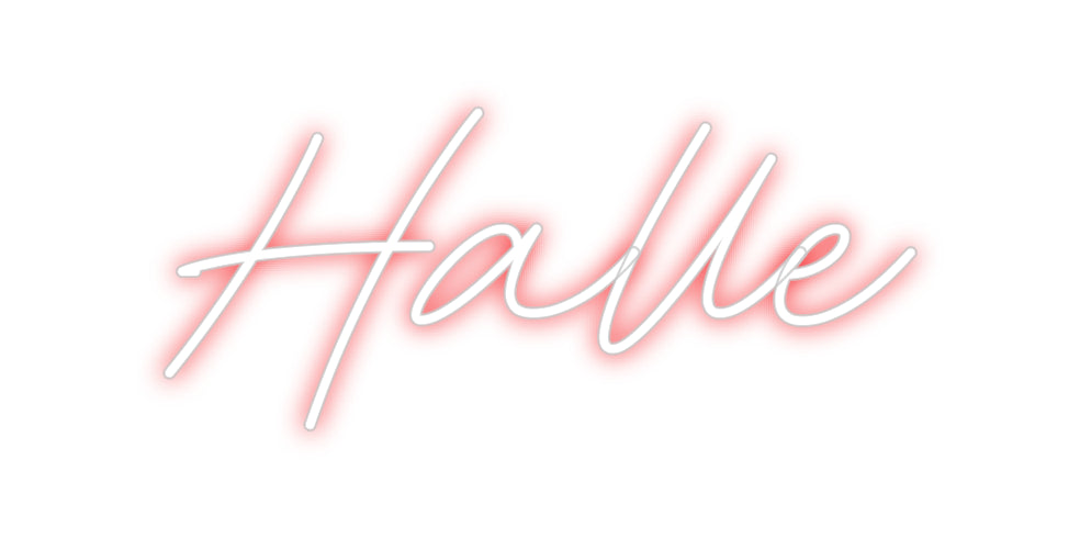 Custom Neon: Halle