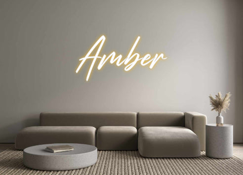 Custom Neon: Amber