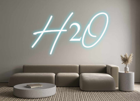 Custom Neon: H2O