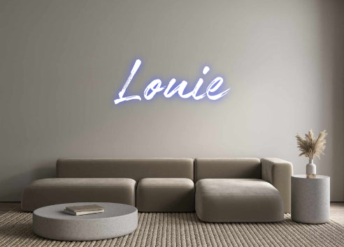 Custom Neon: Louie