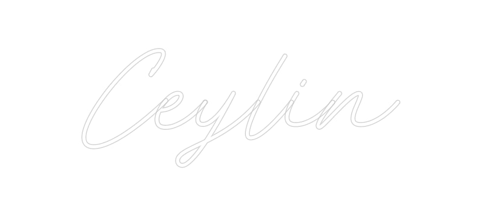 Custom Neon: Ceylin