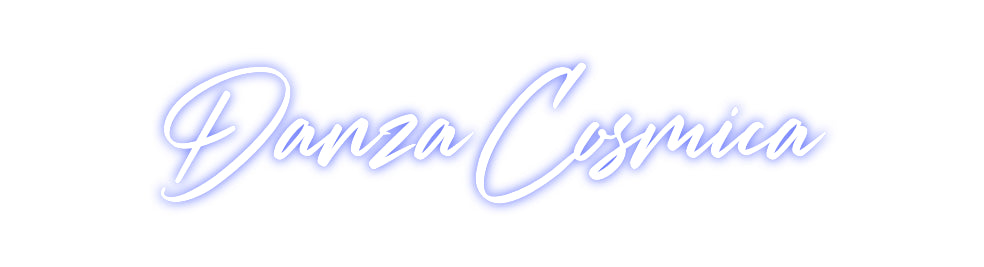 Custom Neon: Danza Cosmica