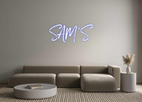 Custom Neon: SAM’S