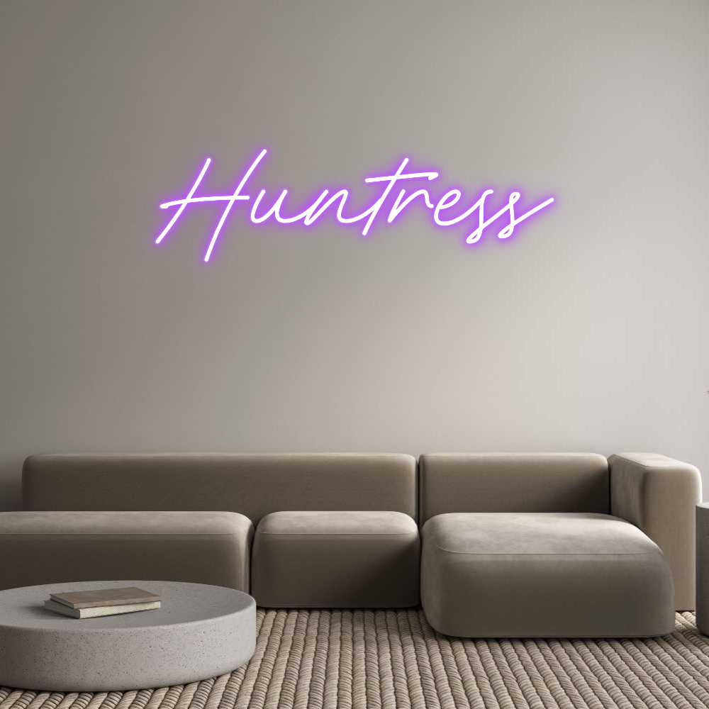 Custom Neon: Huntress