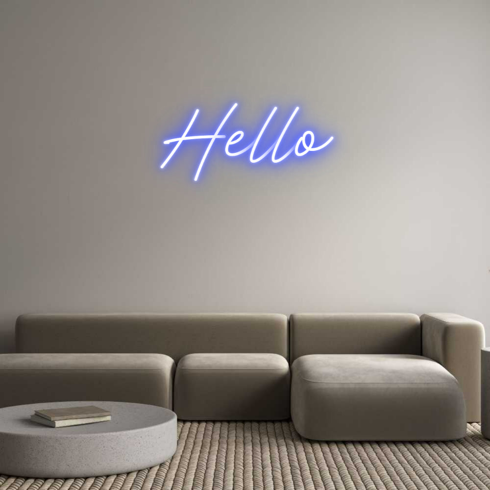 Custom Neon: Hello