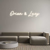 Custom Neon: Orion & Lucy