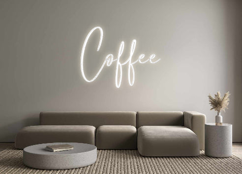 Custom Neon: Coffee