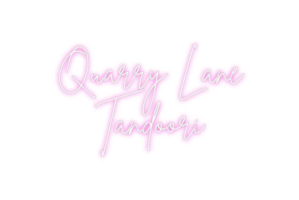 Custom Neon: Quarry Lane 
...