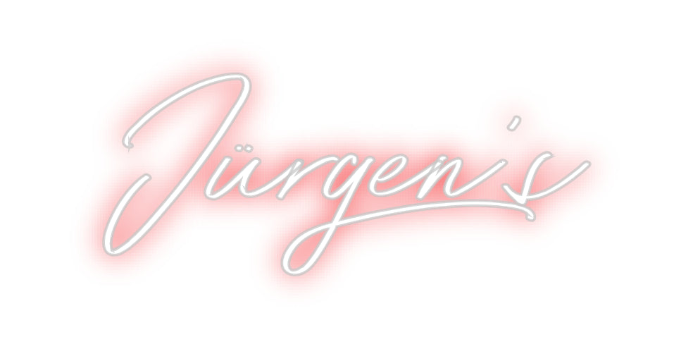 Custom Neon: Jürgen‘s