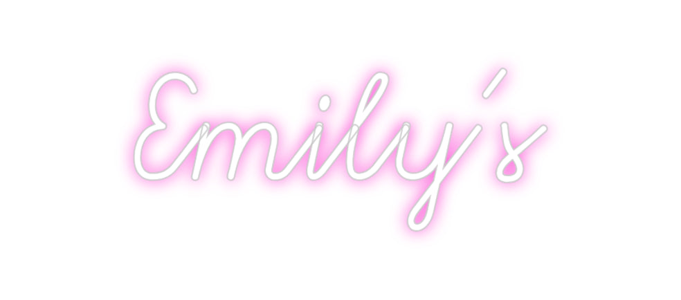 Custom Neon: Emily's