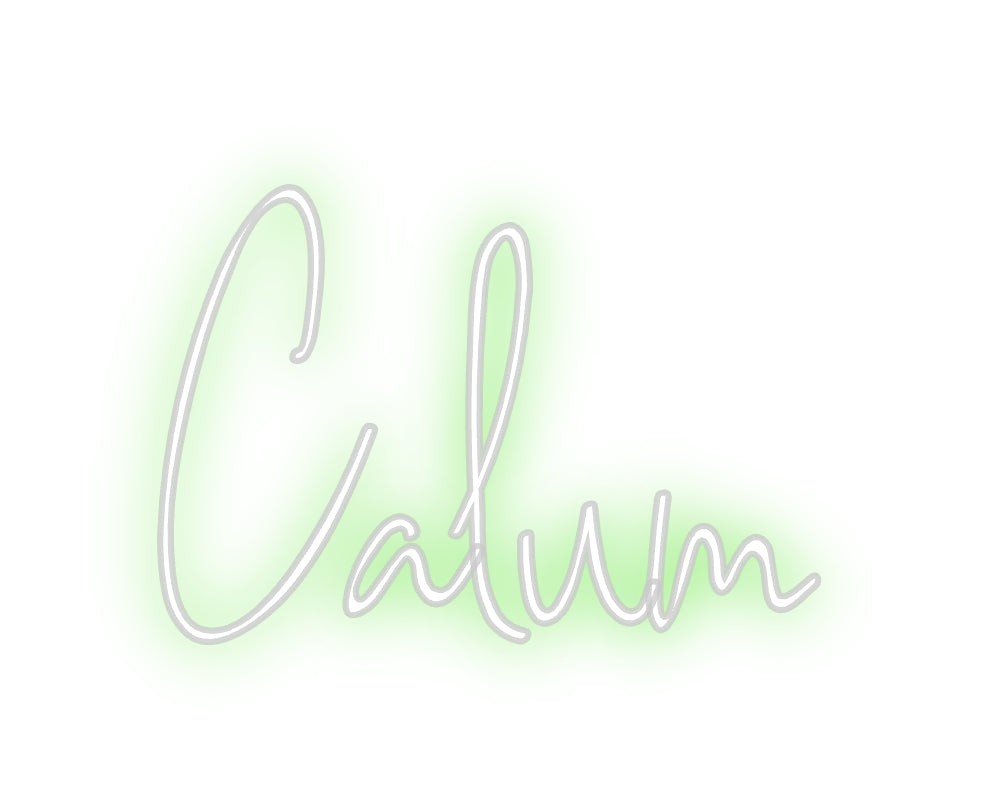 Custom Neon: Calum