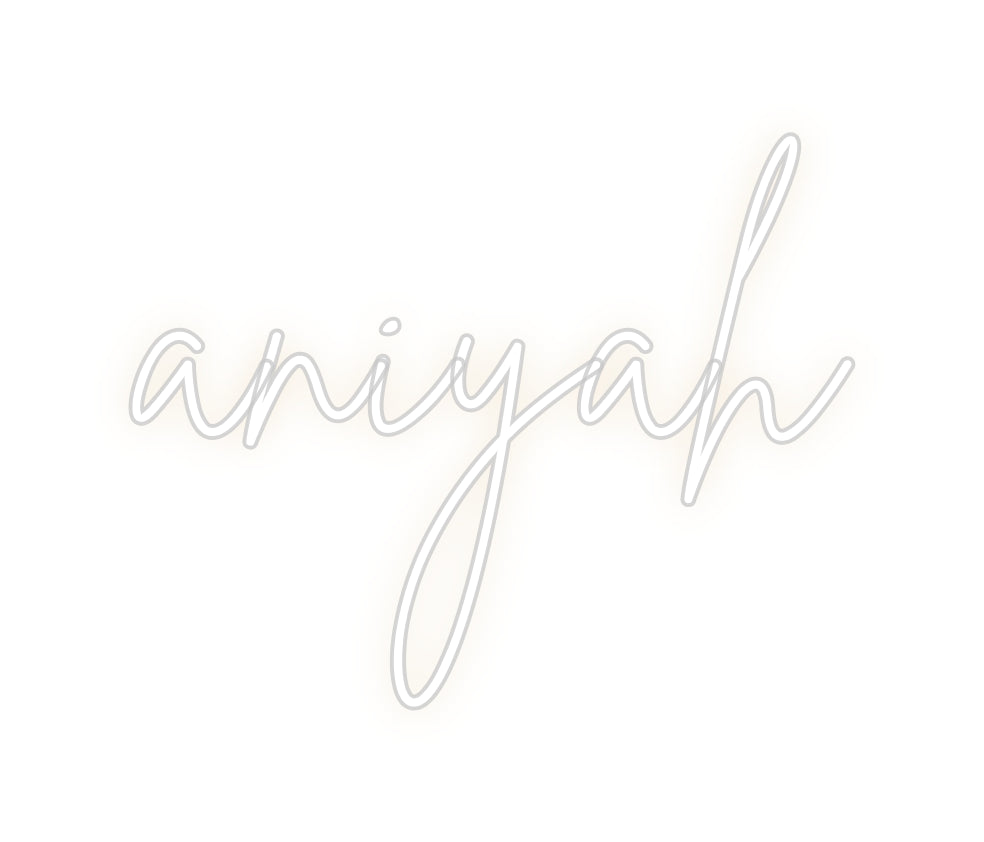 Custom Neon: aniyah