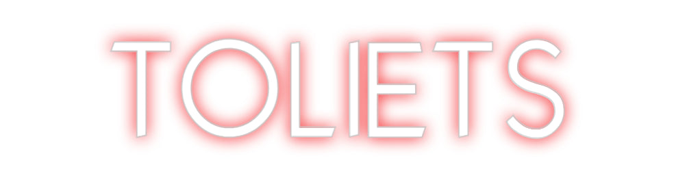 Custom Neon: TOLIETS