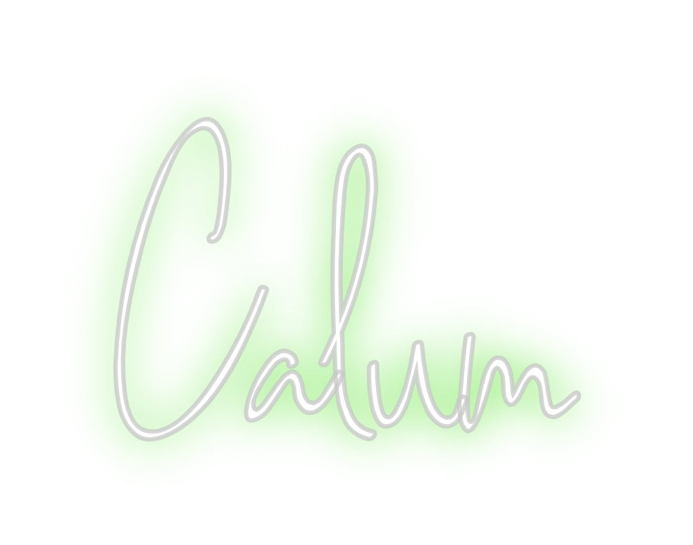 Custom Neon: Calum