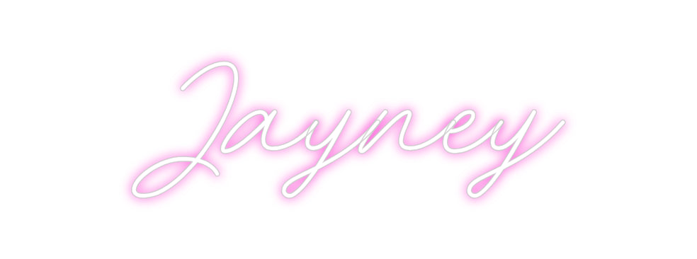 Custom Neon: Jayney