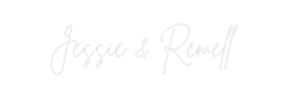 Custom Neon: Jessie & Remell