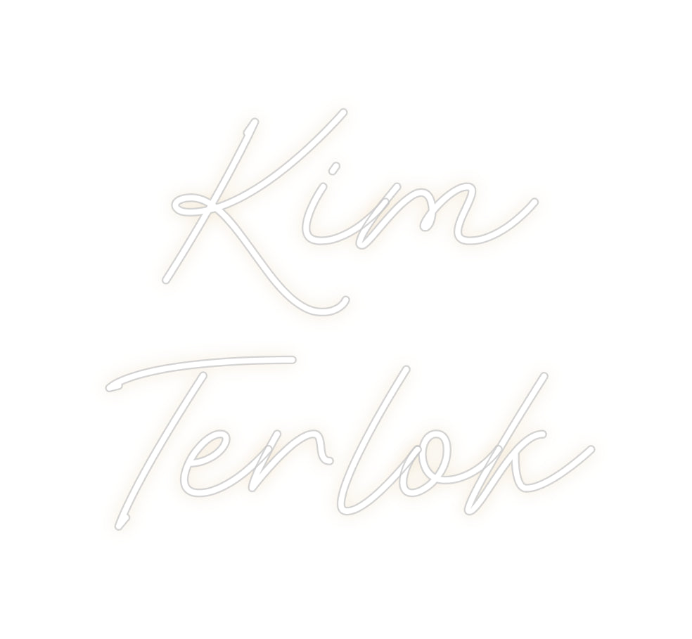 Custom Neon: Kim
Terlok