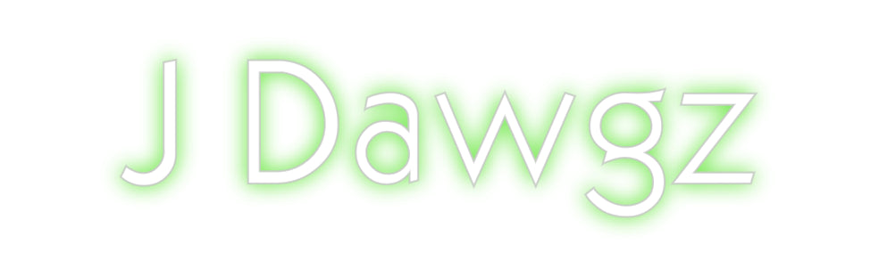 Custom Neon: J Dawgz