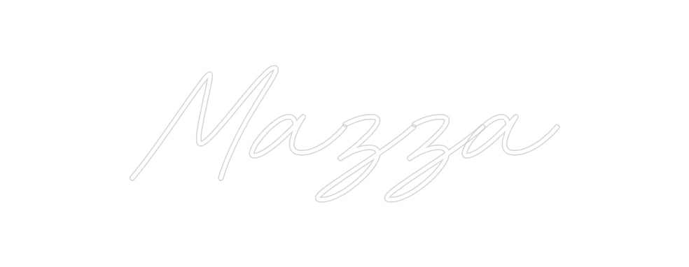 Custom Neon: Mazza