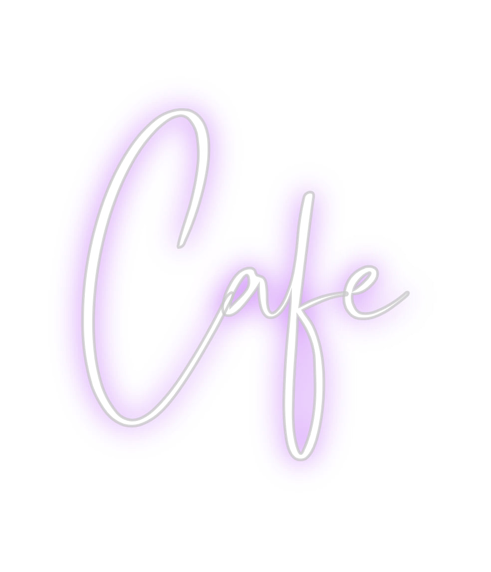 Custom Neon: Cafe