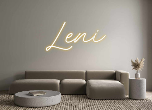 Custom Neon: Leni