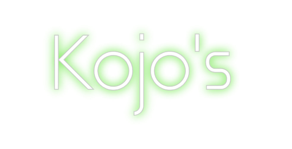 Custom Neon: Kojo's