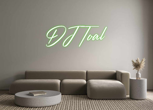 Custom Neon: DJ Toal