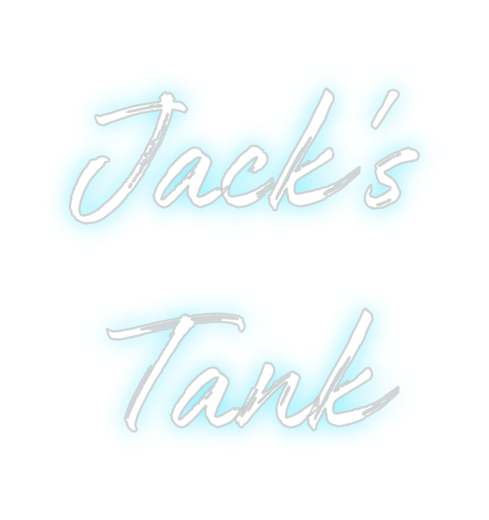 Custom Neon: Jack's
Tank