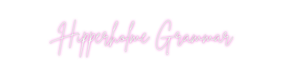 Custom Neon: Hipperholme G...