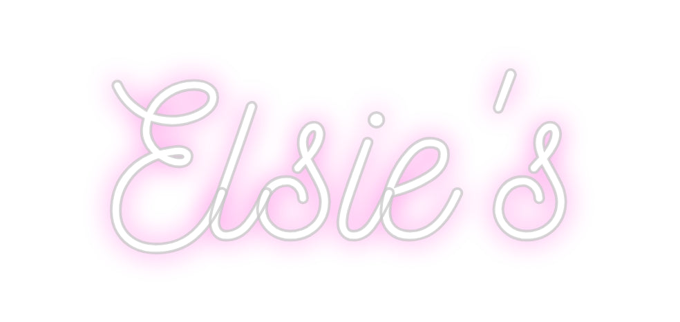 Custom Neon: Elsie's