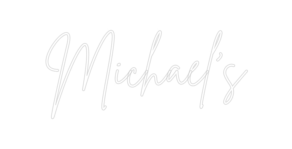 Custom Neon: Michael’s