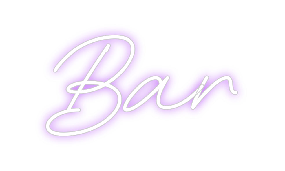 Custom Neon: Bar