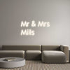 Custom Neon: Mr & Mrs
Mil...