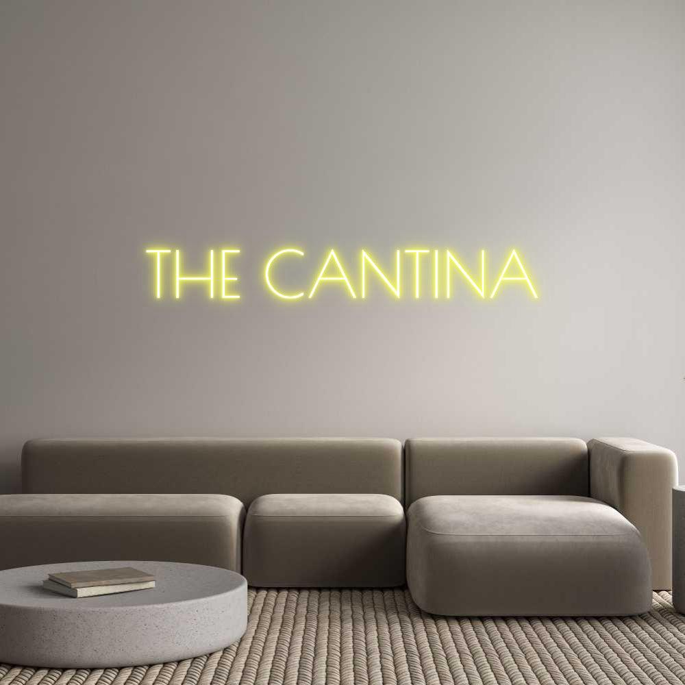 Custom Neon: THE CANTINA