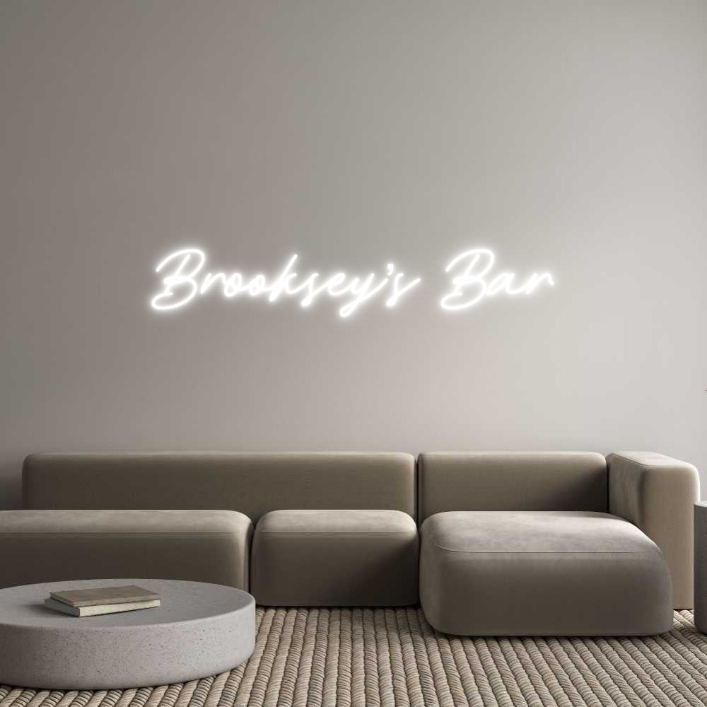 Custom Neon: Brooksey’s Bar