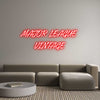 Custom Neon: MAJOR LEAGUE ...