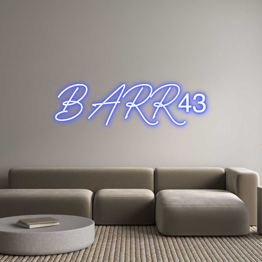 Custom Neon: BARR43