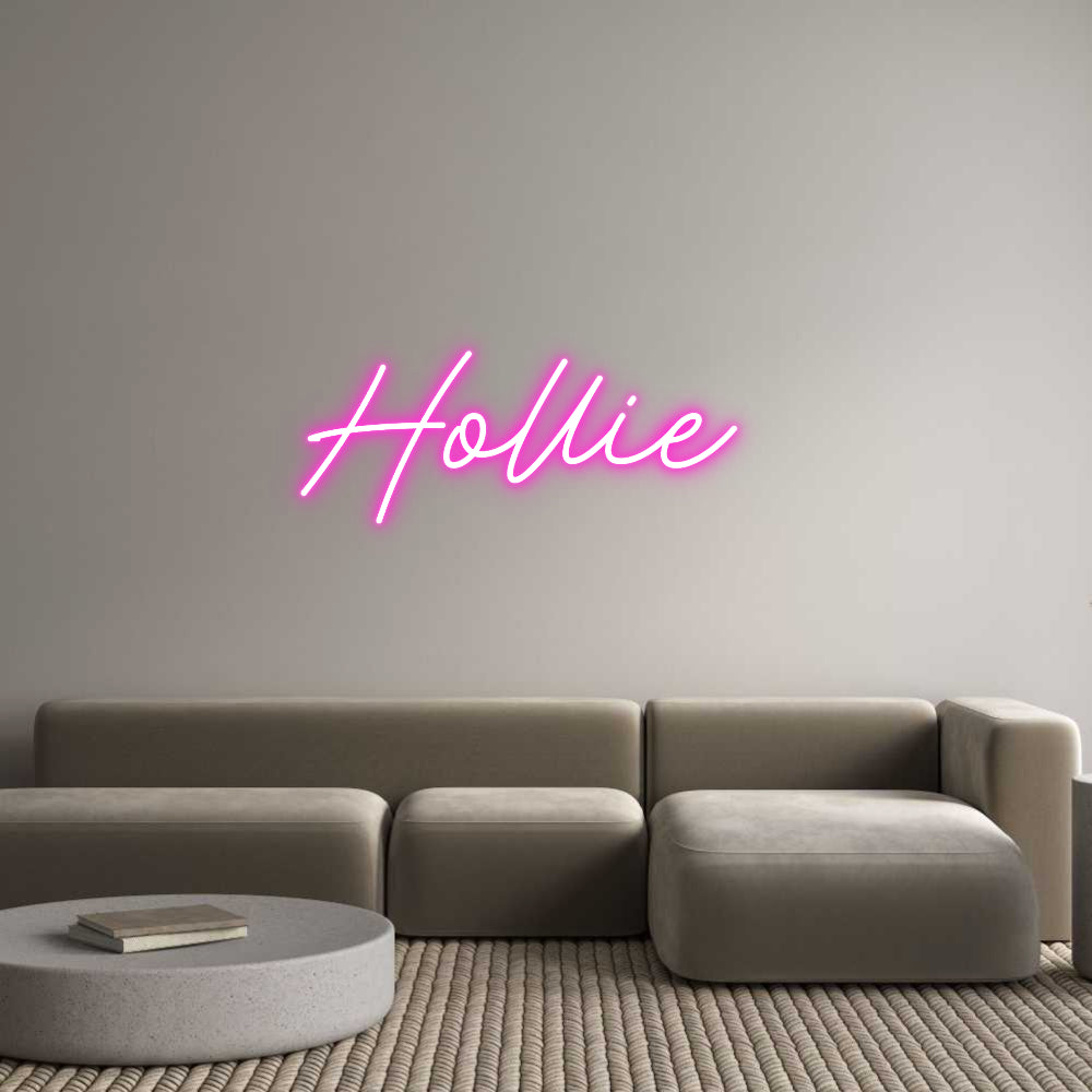 Custom Neon: Hollie