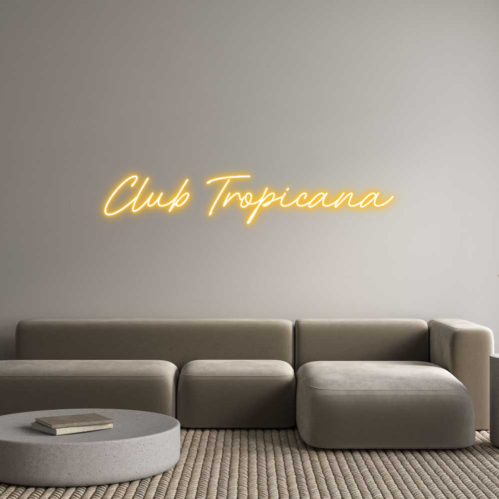 Custom Neon: Club Tropicana