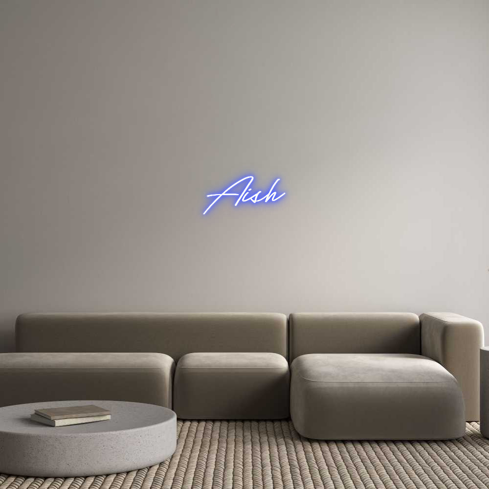 Custom Neon: Aish