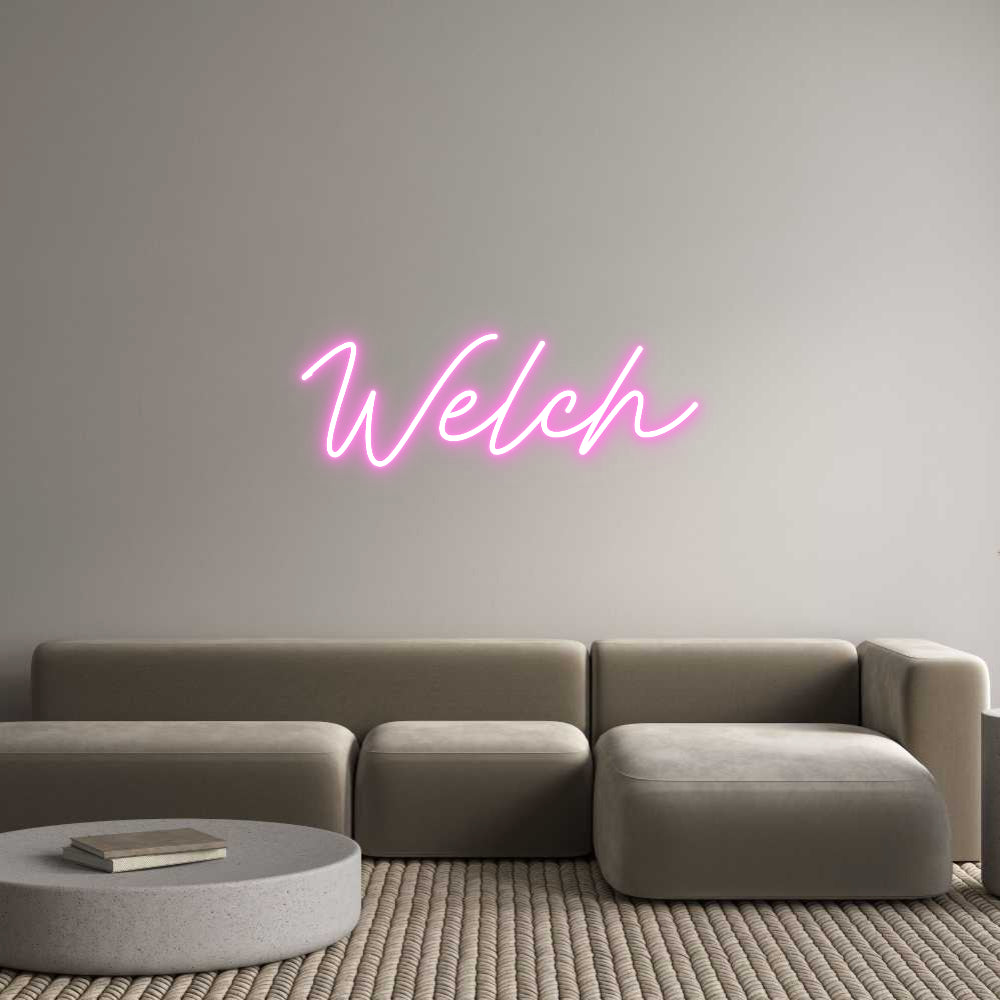 Custom Neon: Welch