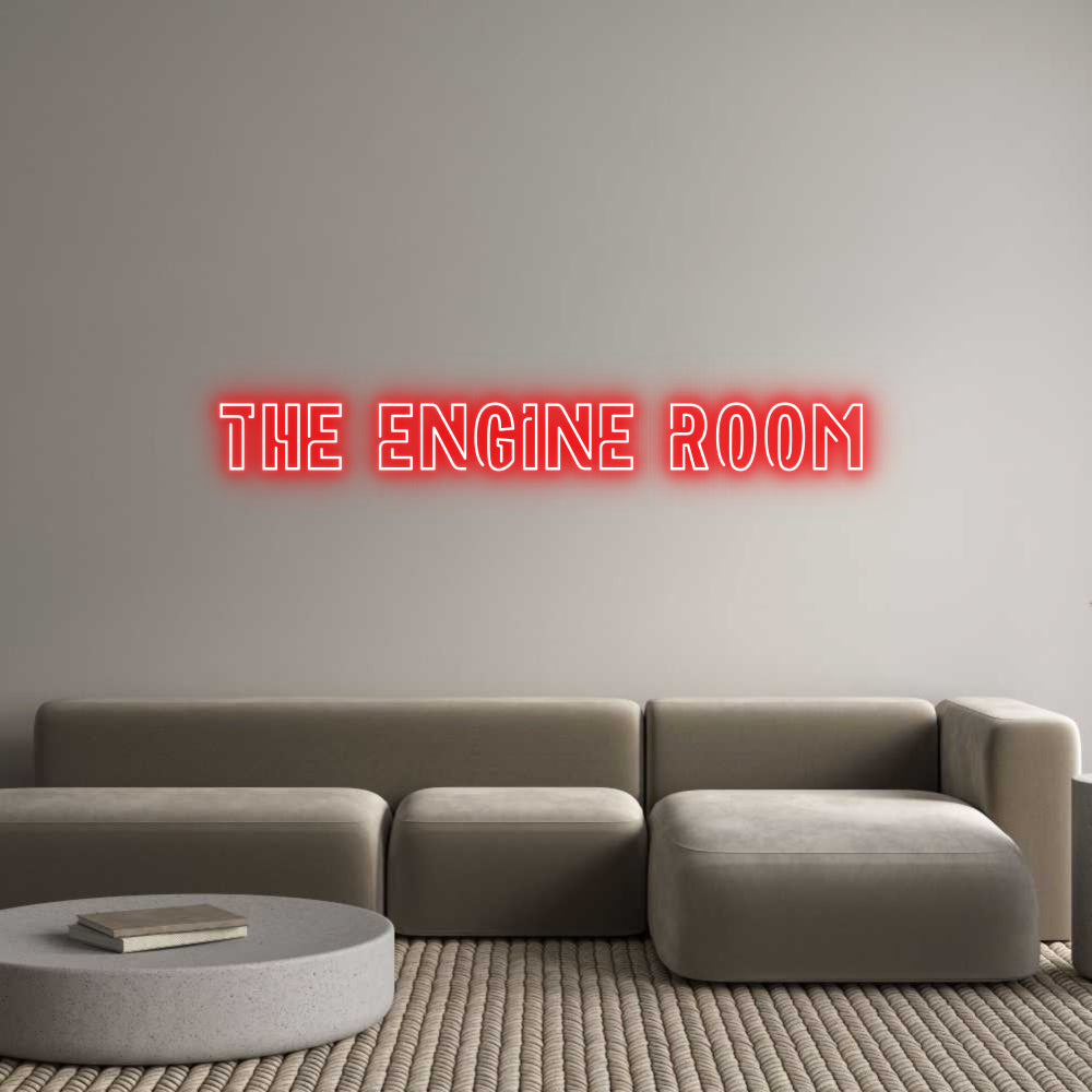 Custom Neon: THE ENGINE ROOM