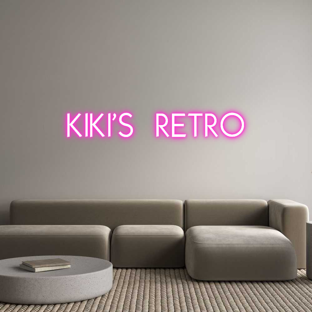 Custom Neon: KIKI’S RETRO