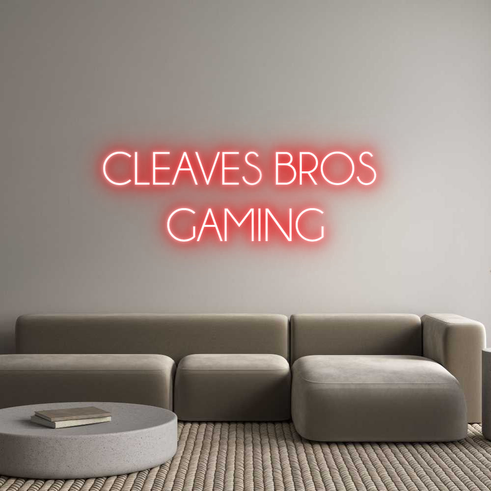 Custom Neon: CLEAVES BROS ...